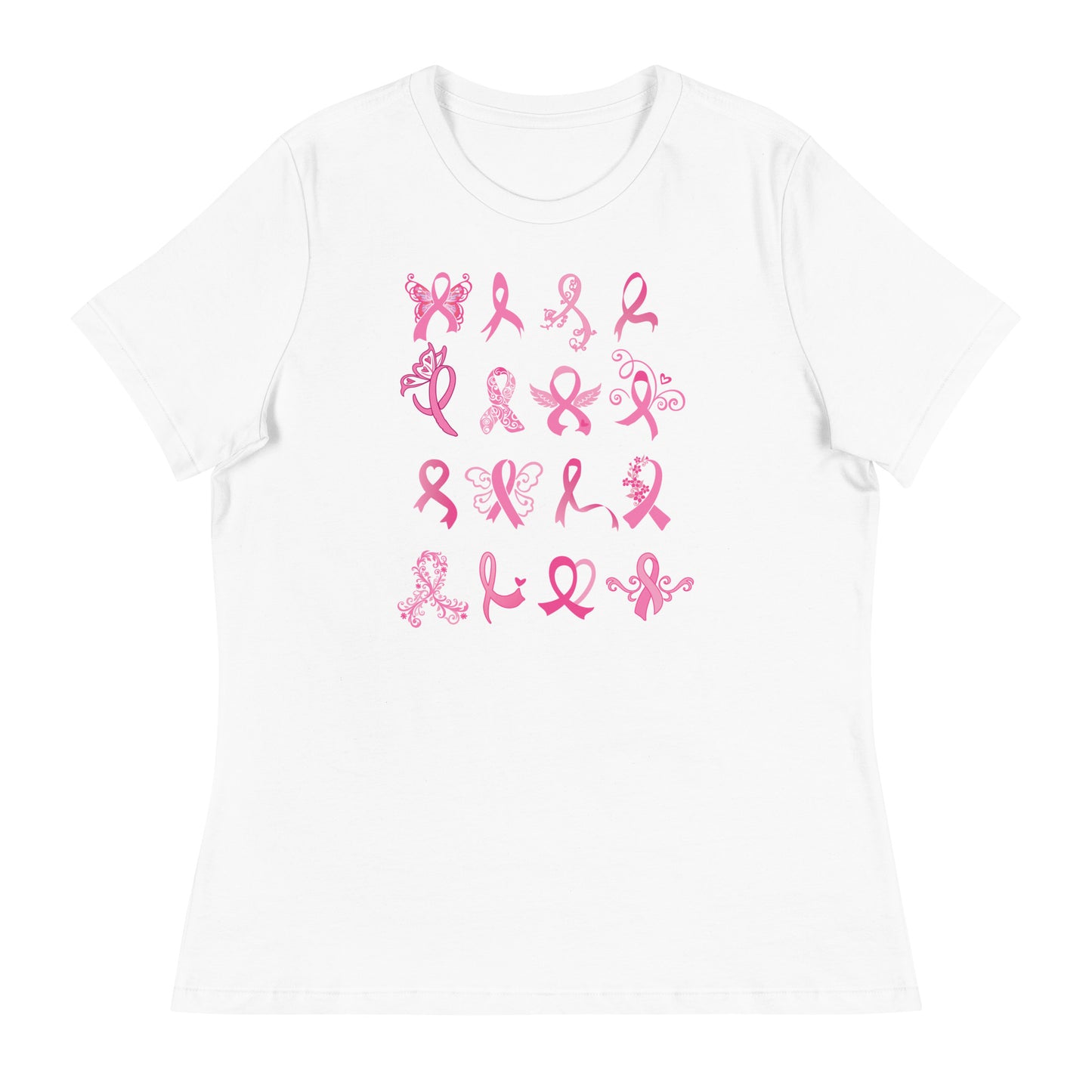 Rows of Ribbons Women's Relaxed T-Shirt