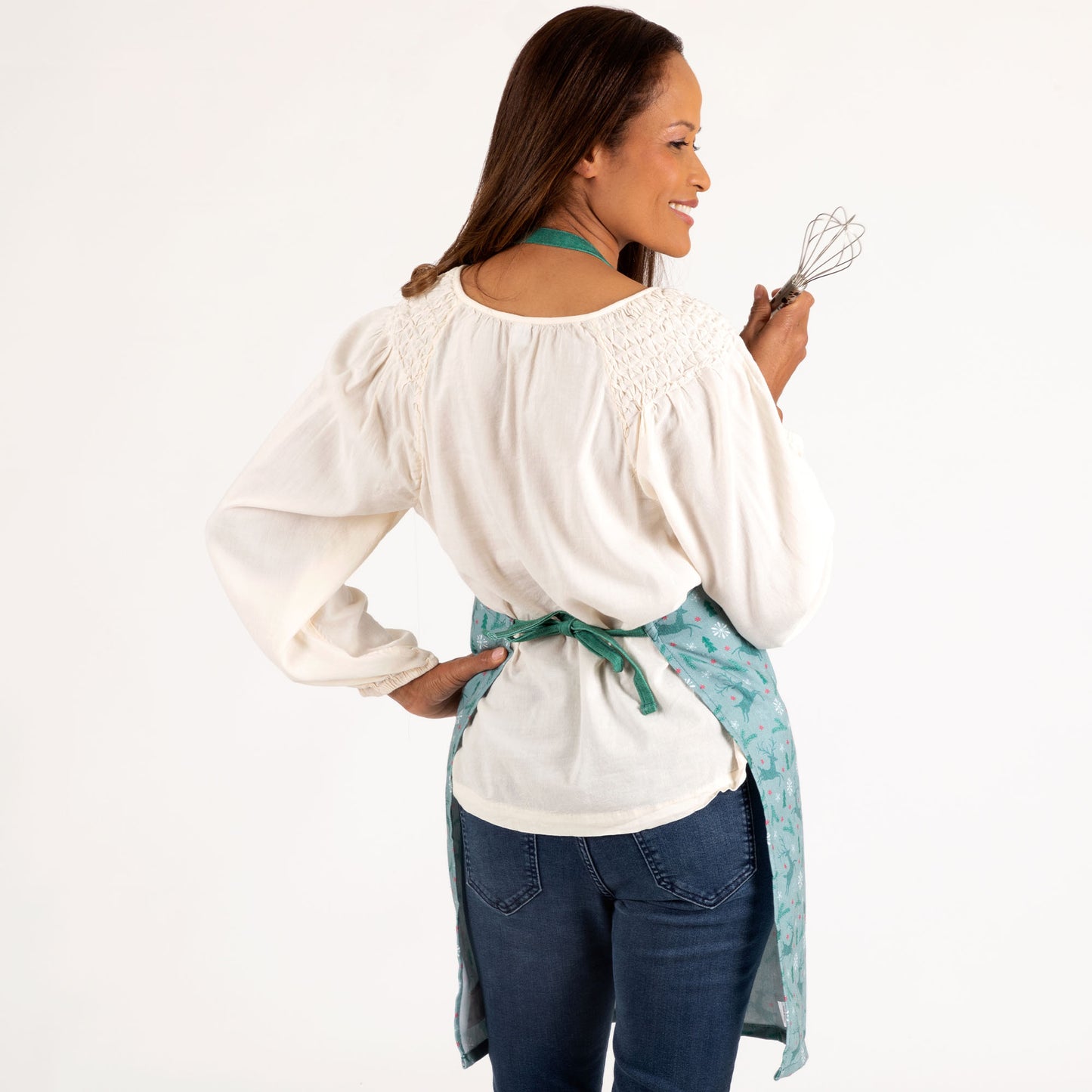 Dashing Through the Dough Christmas Apron