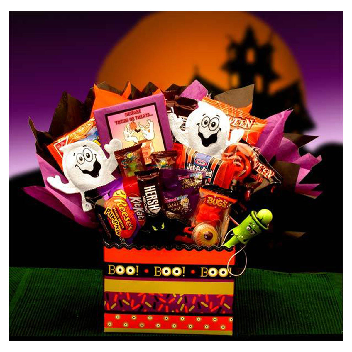Boo Mania Gift Baskets Boo Mania Halloween Bouquet | GreaterGood