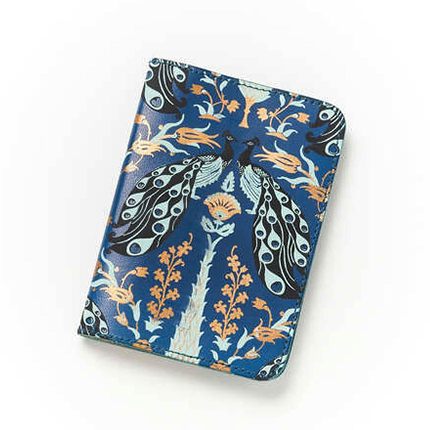 Blue Peacock Fauna Passport Cover