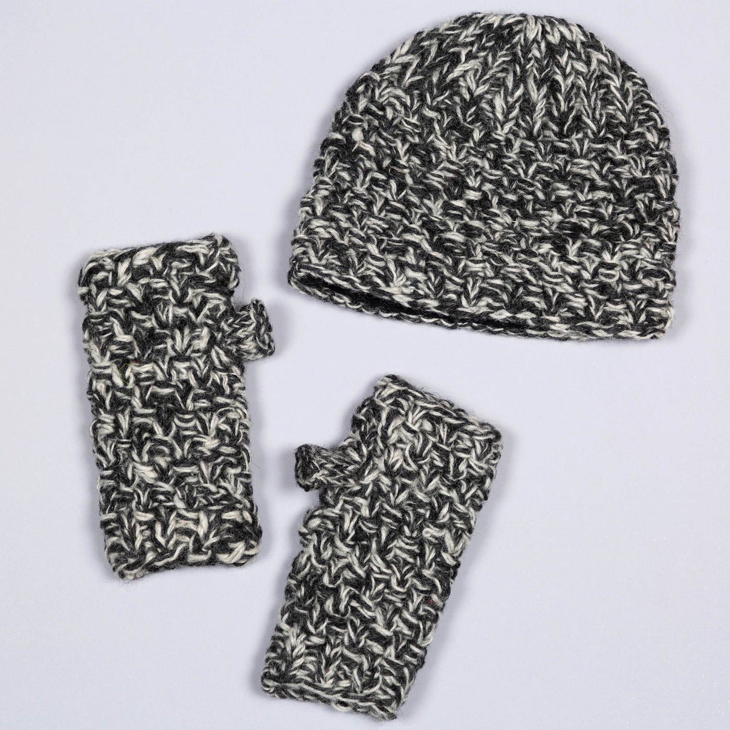 Heathered Wool Winter Accessories