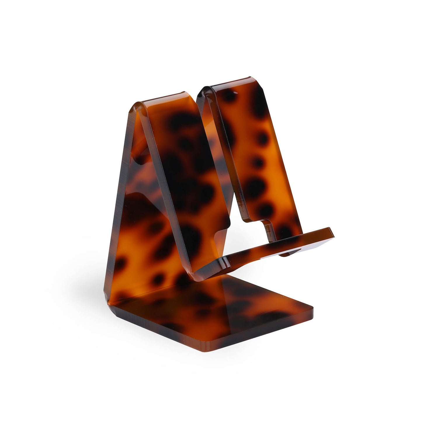 Tortoiseshell Acrylic Phone Stand