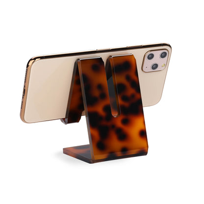 Tortoiseshell Acrylic Phone Stand