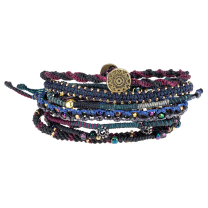 Guatemalan Seven-Strand Earth Bracelet | Fair Trade