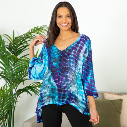 Tie-Dye Spirit Long Sleeve Top