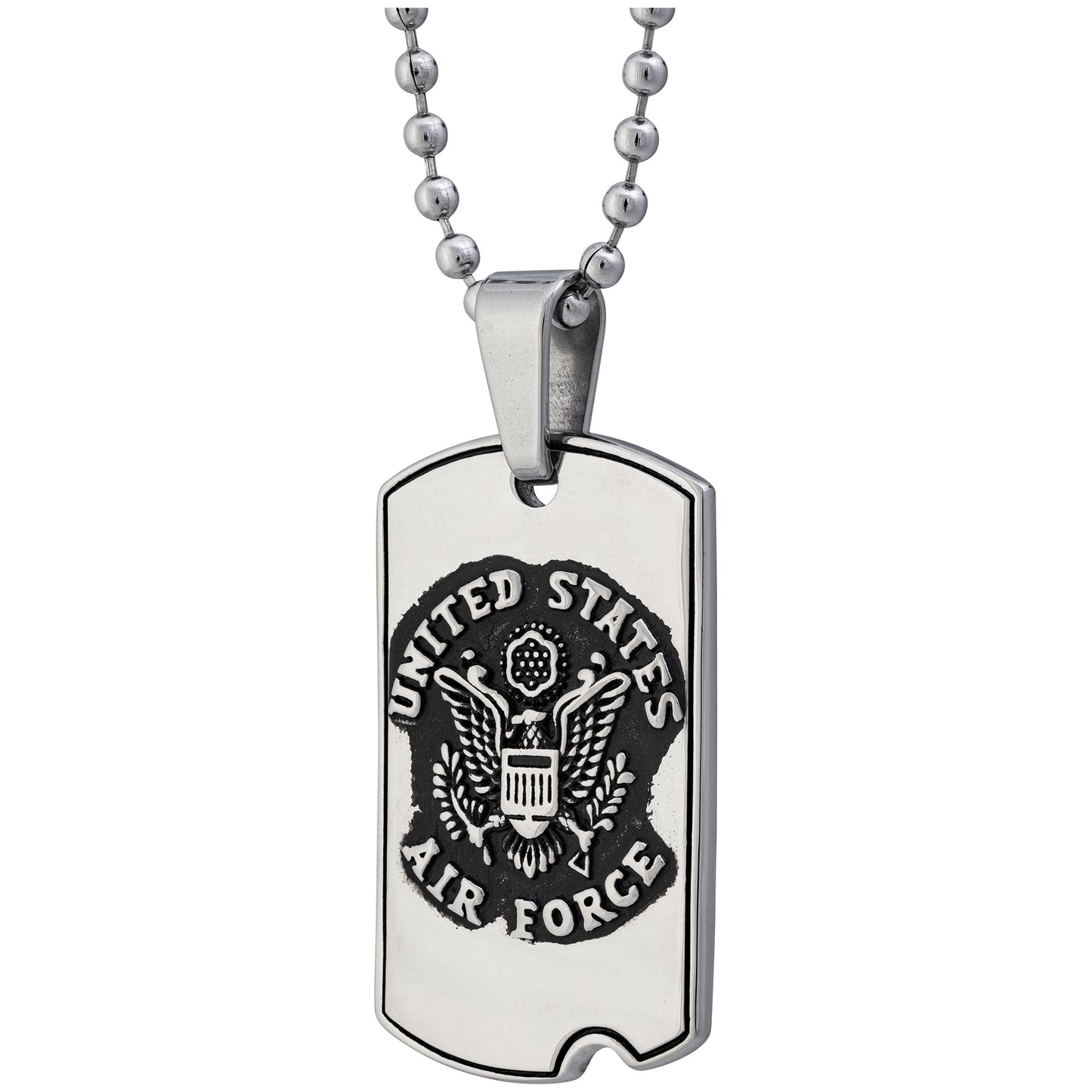 St. Michael Military Dog Tag Necklace