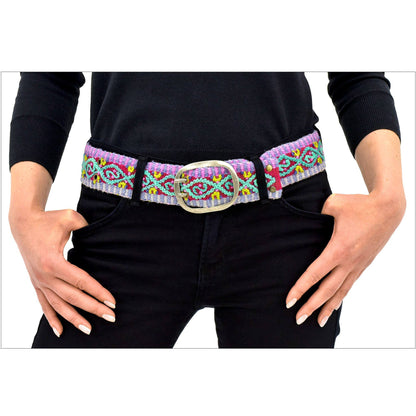 Peruvian Edge Embroidered Belt