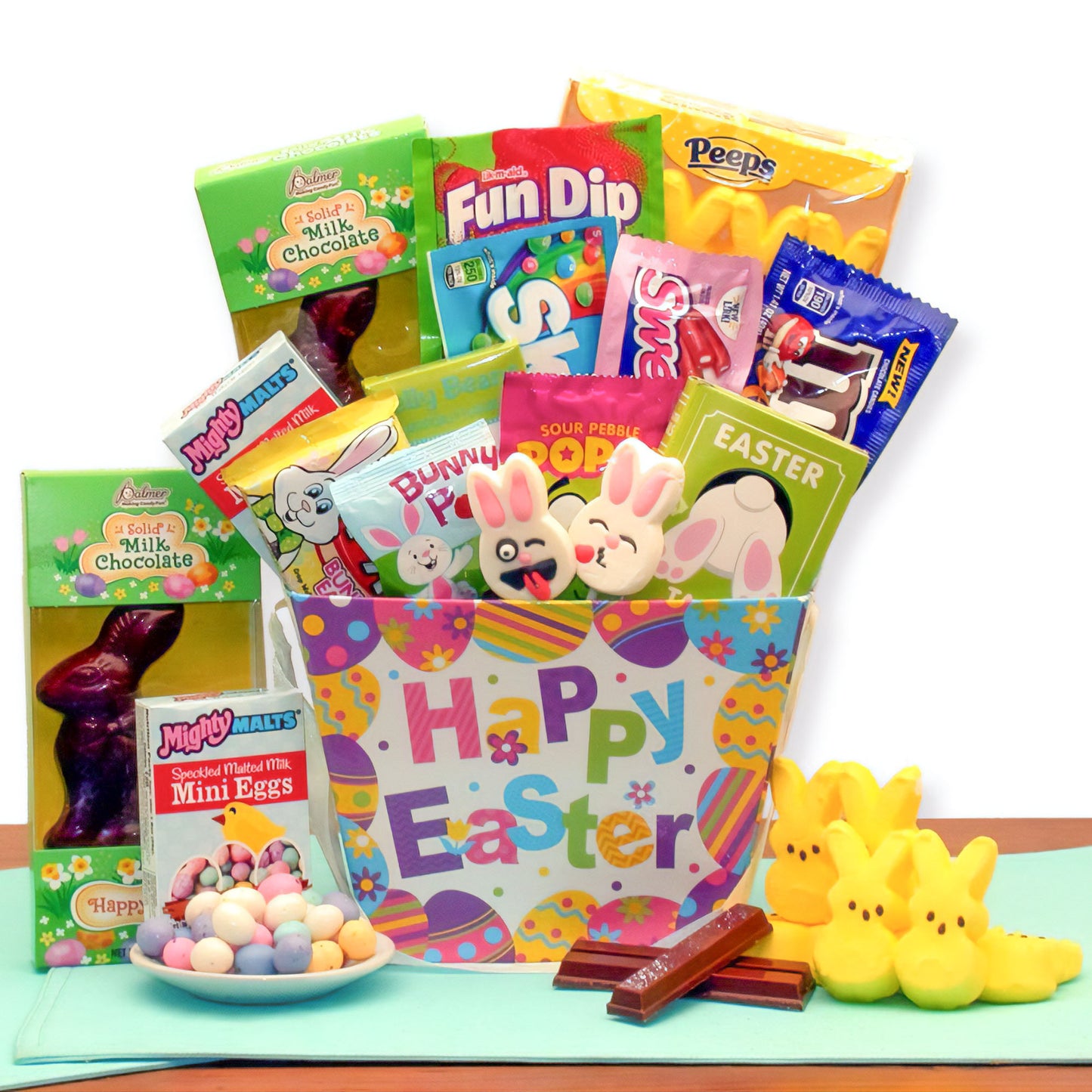 Hoppy Bunny Treats Easter Gift Basket