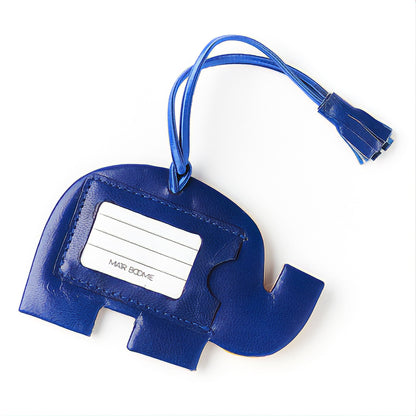 Blue Elephant Luggage Tag