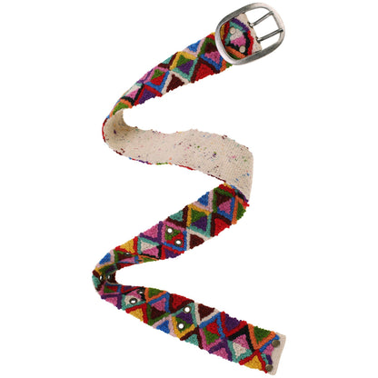 Peruvian Embroidered Triangle Belt