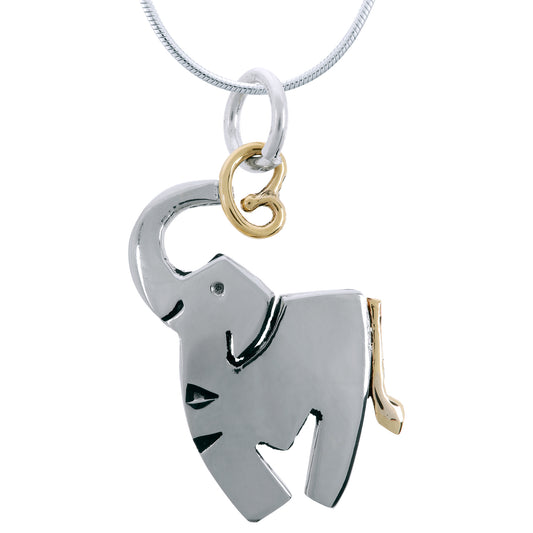 Sweet Dancing Elephant Necklace