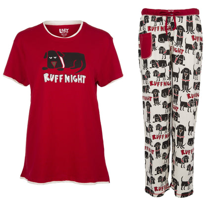 Ruff Night Pajama Set