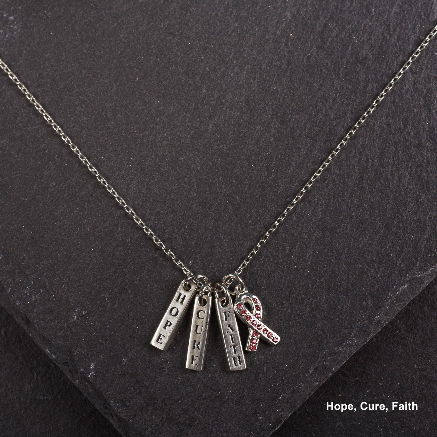 Promo - PROMO - Hope, Cure, Faith Necklace