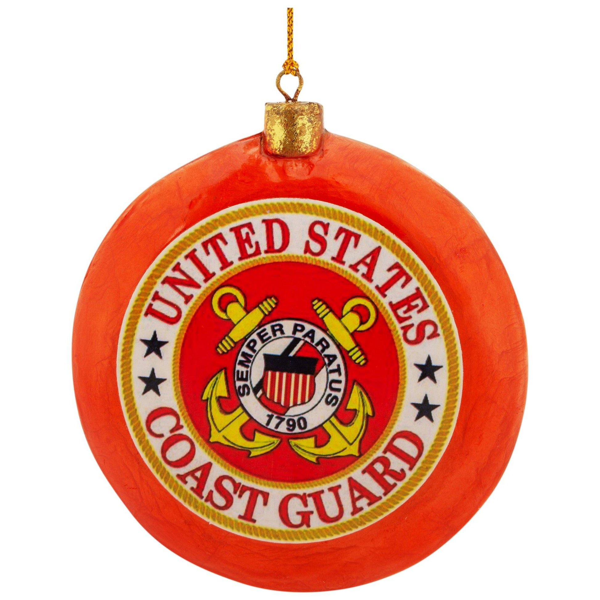 Salute To Service Capiz Ornament