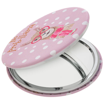 No Prob-llama Hairbrush & Pocket Mirror Set