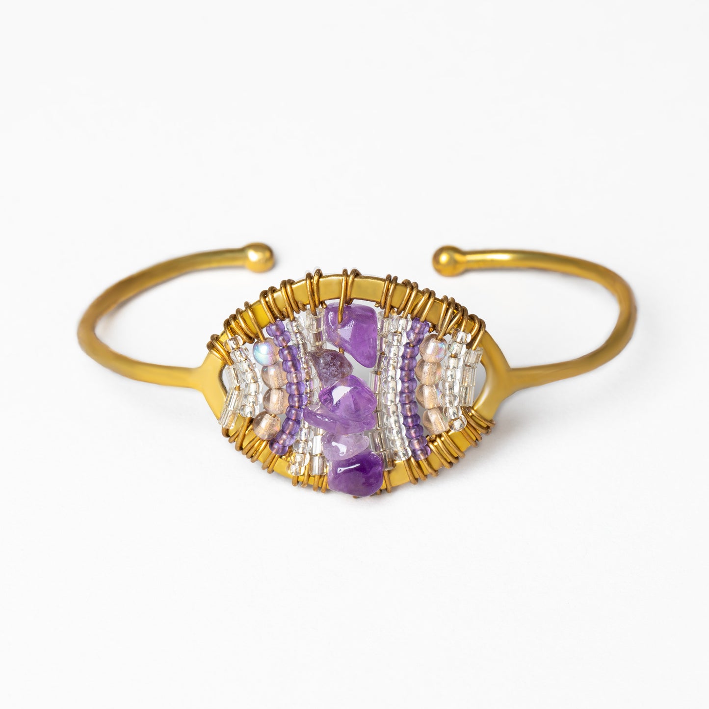 Maji Stone Cuff Bracelet