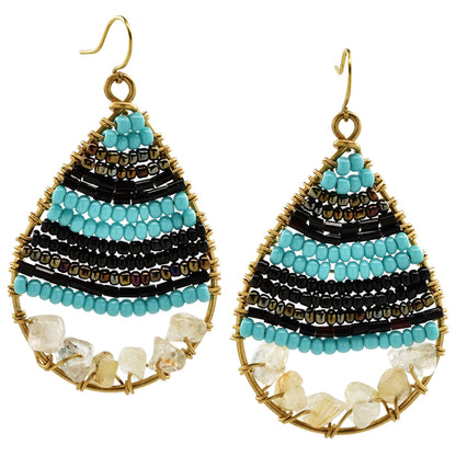 Ndoto Teardrop Earrings