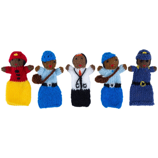 Occupational Finger Puppets - Set Of 5