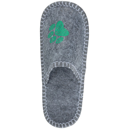 Paw Print Guest Slipper Set