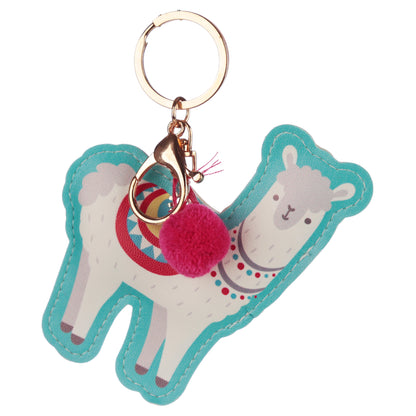 Llamapalooza Keychain