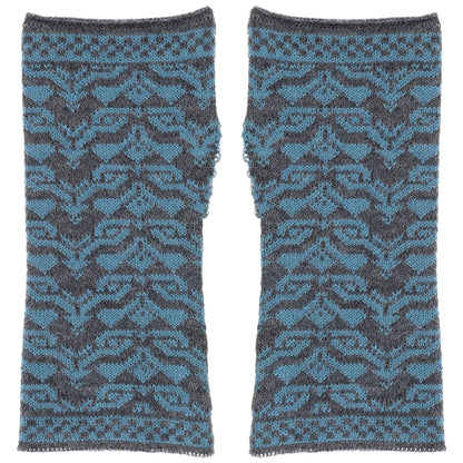 Two-Toned Alpaca Fingerless Mittens