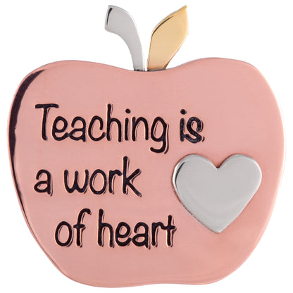 Work of Heart Teacher Appreciation Pin