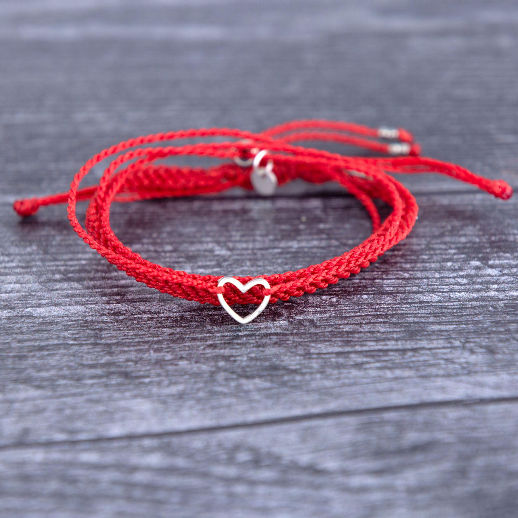 The Red String & Heart Bracelet | GreaterGood