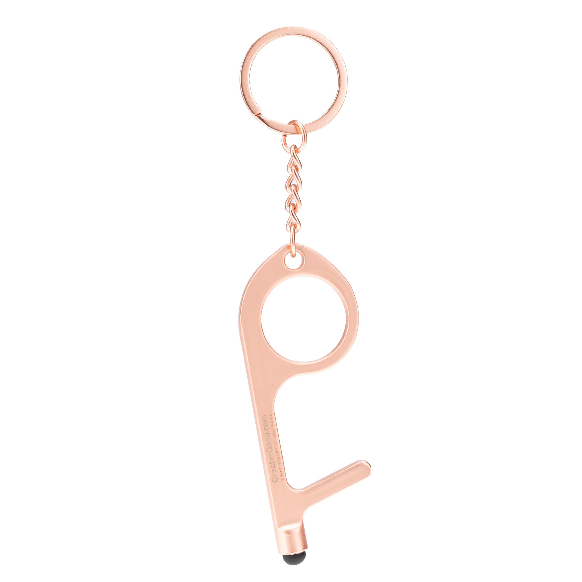 No Germs Keychain Tool with Touch Screen Tip | GreaterGood