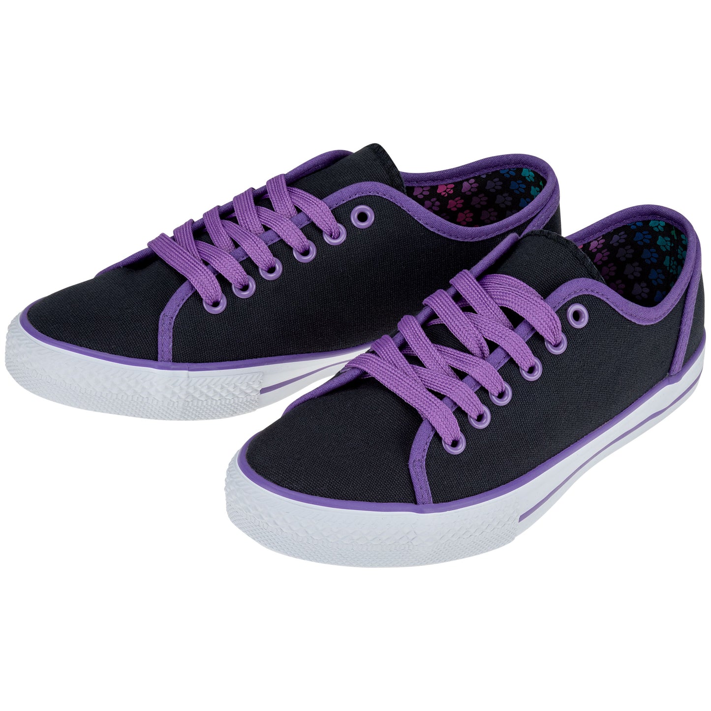 Women's Paw Print Low Top Shoes