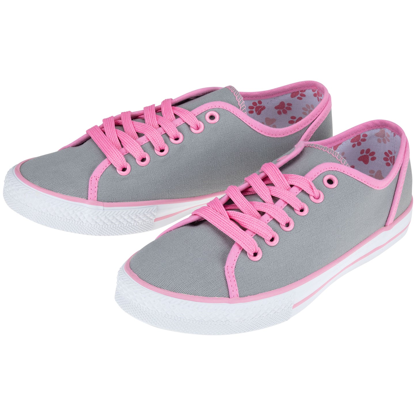 Women's Paw Print Low Top Shoes