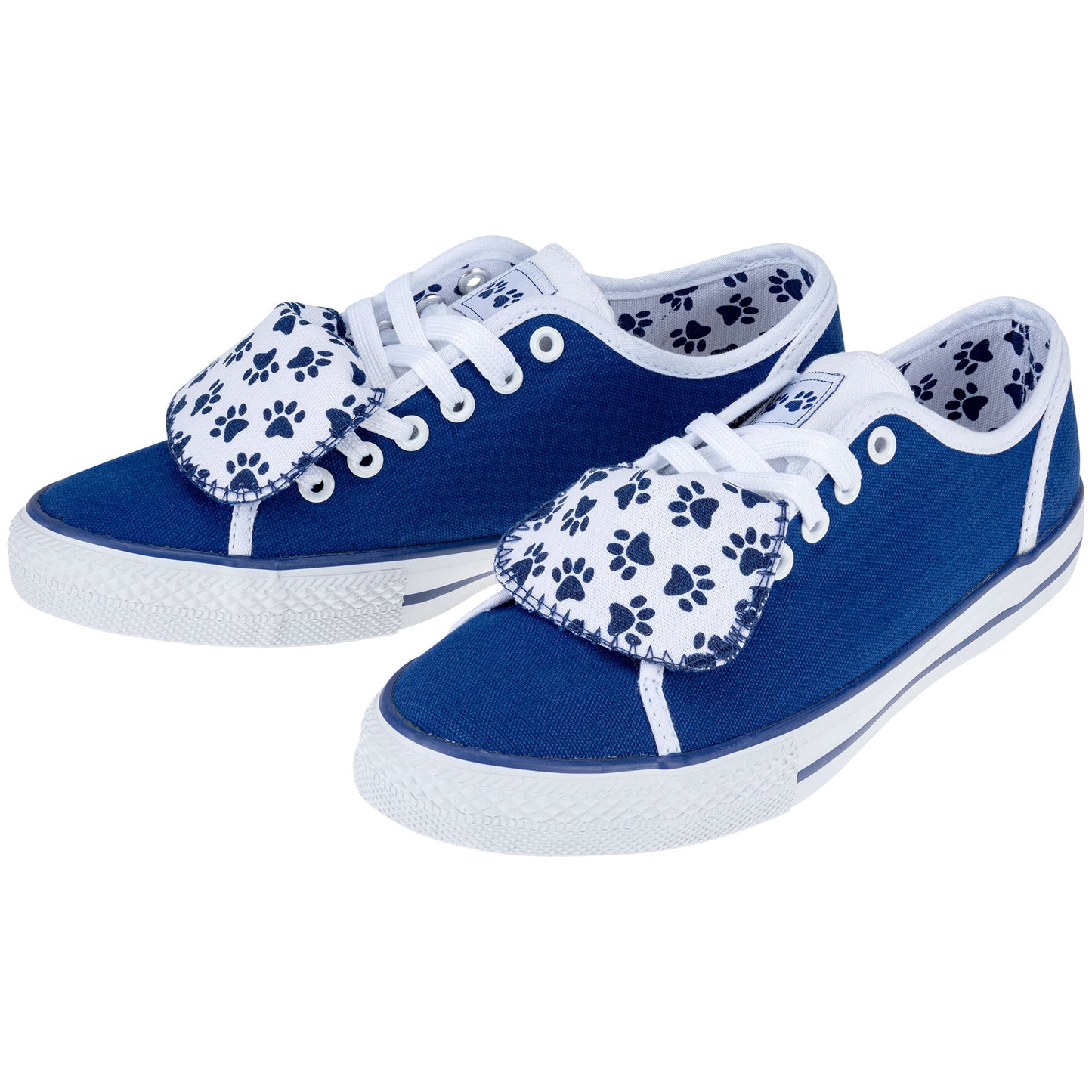 Women's Paw Print Low Top Shoes