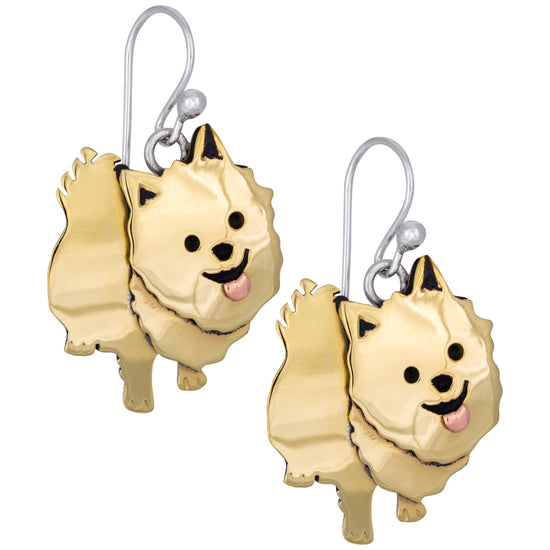 Sterling Silver Dangle Dog Earrings | GreaterGood