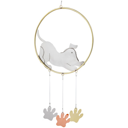 Playful Pet Mixed Metal Wind Chime