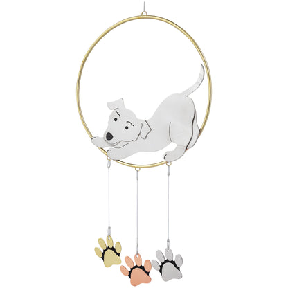 Playful Pet Mixed Metal Wind Chime