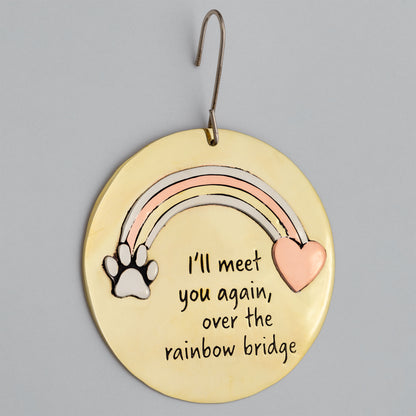 Until We Meet Again Rainbow Bridge Ornament