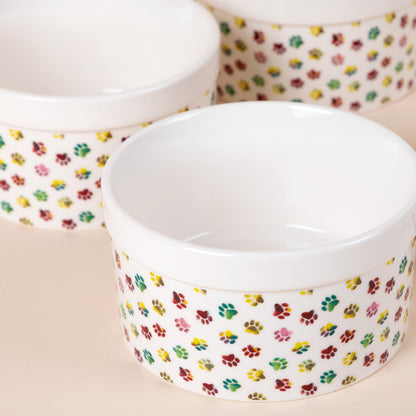 Paw Print Ramekin - Set of 4