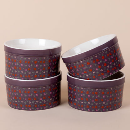 Paw Print Ramekin - Set of 4