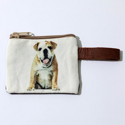 Canvas Dog Breed Coin Purse