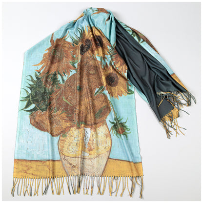 Museum Collection Artistic Print Scarf