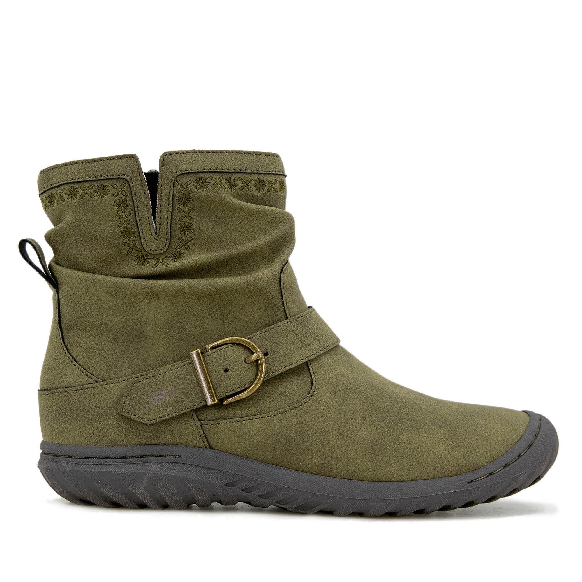 Jambu Dottie Vegan Buckle Ankle Boots GreaterGood