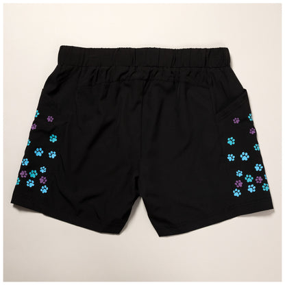 Raining Paws Stretch Shorts