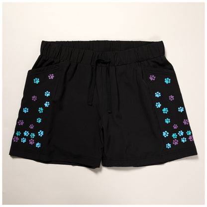 Raining Paws Stretch Shorts