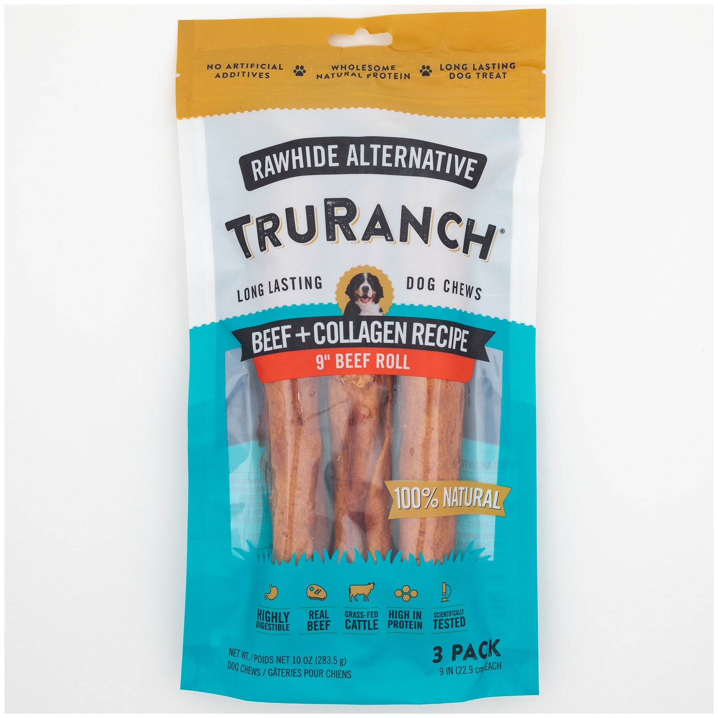 TruRanch&reg; 9" Collagen Roll - 3 Pack