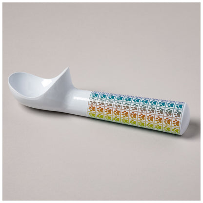 Vibrant Paw Pattern Ice Cream Scoop