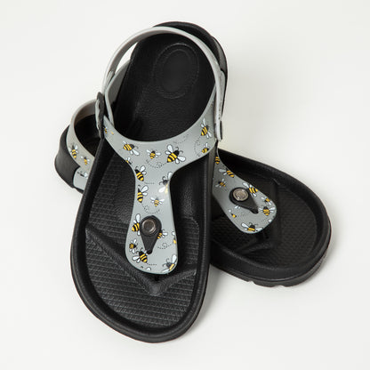 Animal Love Adjustable Sandals