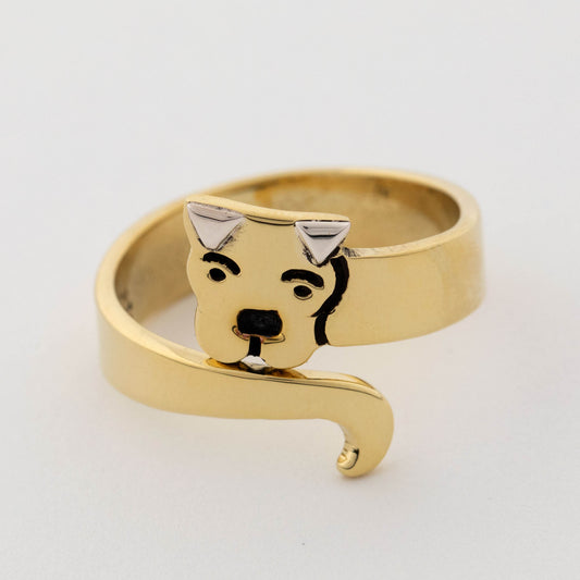 Sweet Dog Hugger Ring