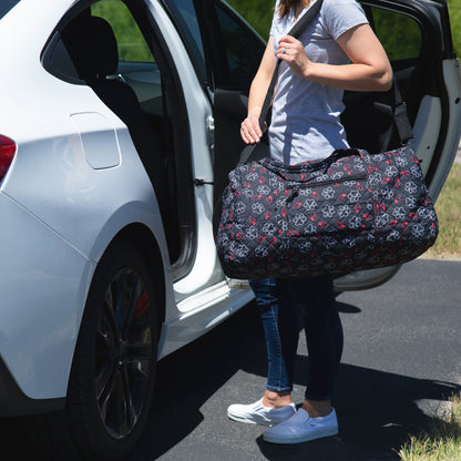 Love of Paws Quilted Duffel Bag