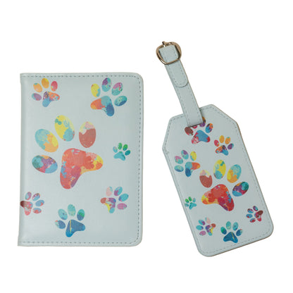 Pawsitively Time to Travel & Passport Holder