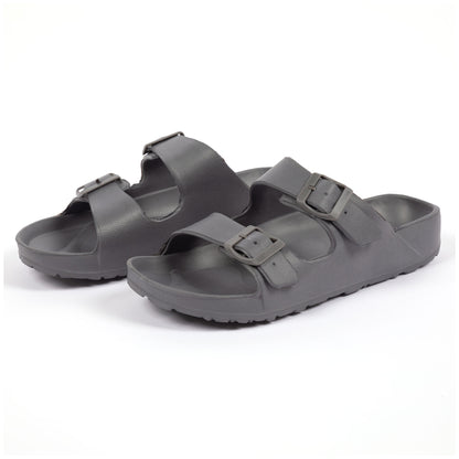 Men's Double Buckle Slide Sandals