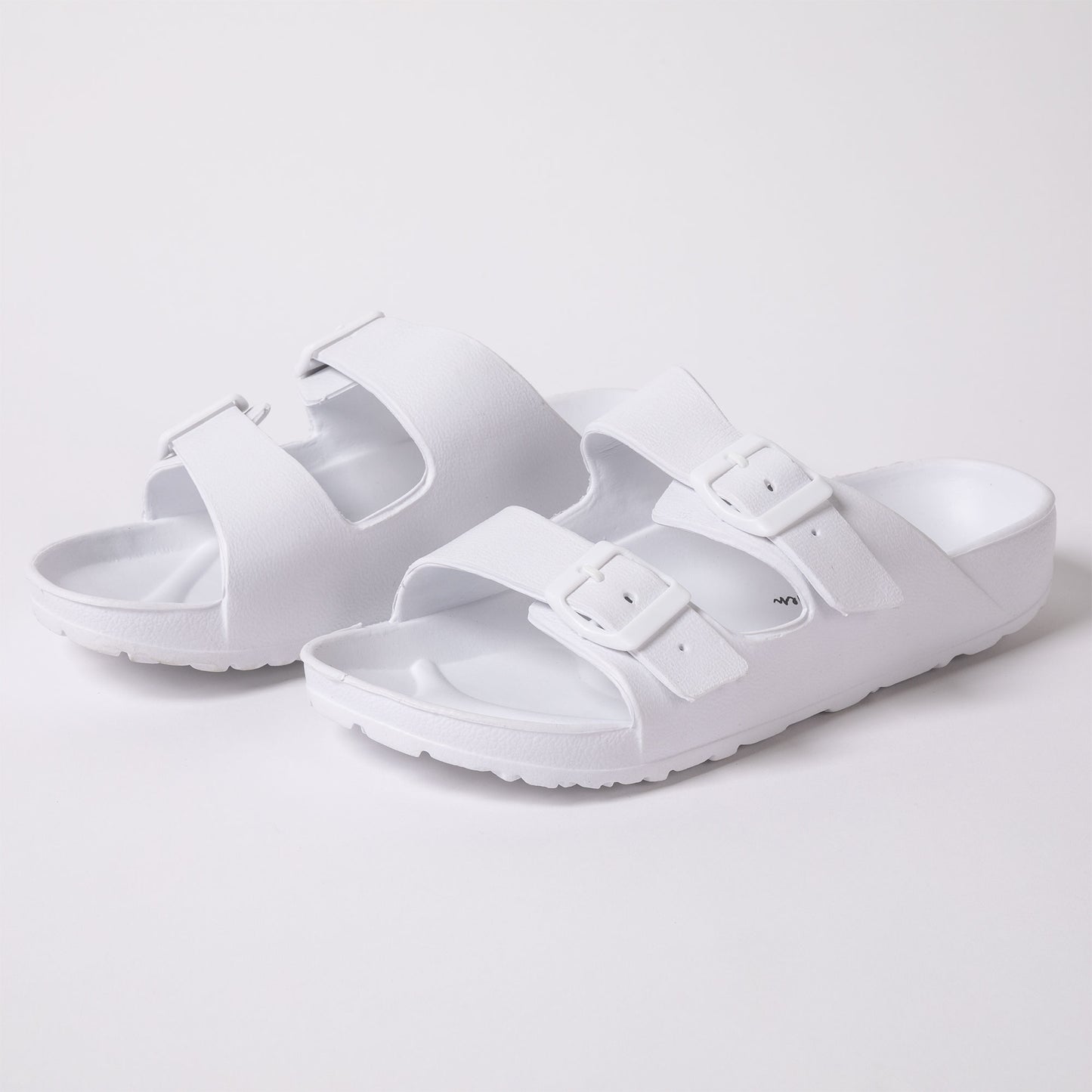 Women's Double Buckle Slide Sandals